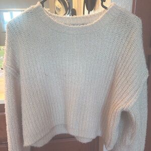 RSQ Knit Sweater Ivory/Gold